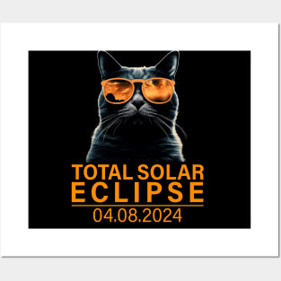 Solar Eclipse 2024 Posters and Art